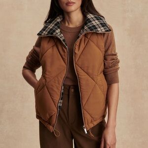 Varley Miya Reversible Quilted Vest
